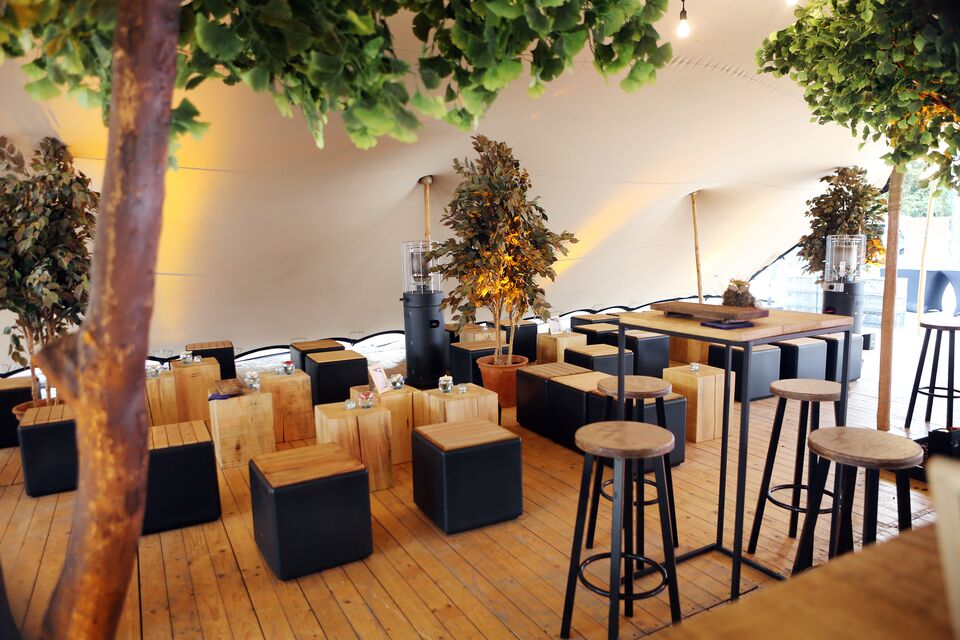 stretch tent 450m2 huren - bedouinetent - nomadentent