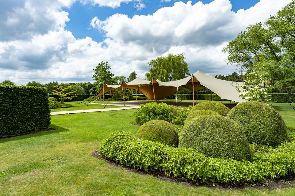 Stretchtent ceremonie I  Ceremonietent Stretch tent huren I stretched.be