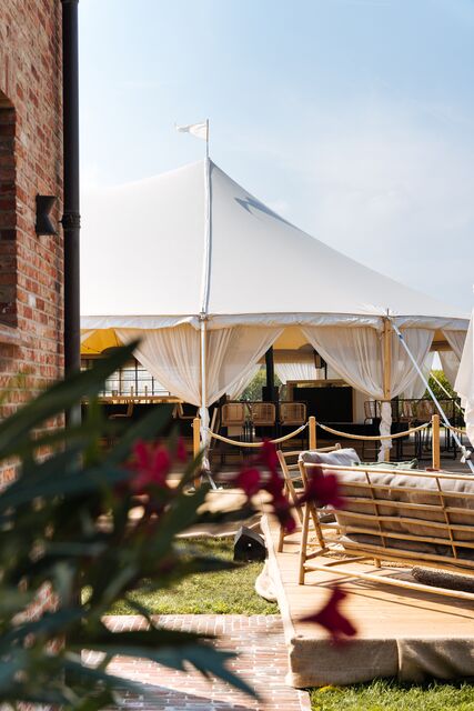 Sailclothtent-huren I tentwedding I stretched / silhouette tent