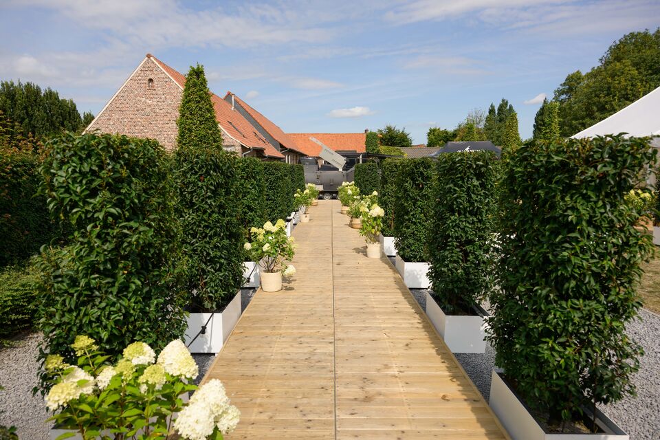 Sailcloth huren I Weddingtent I Silhouette tent