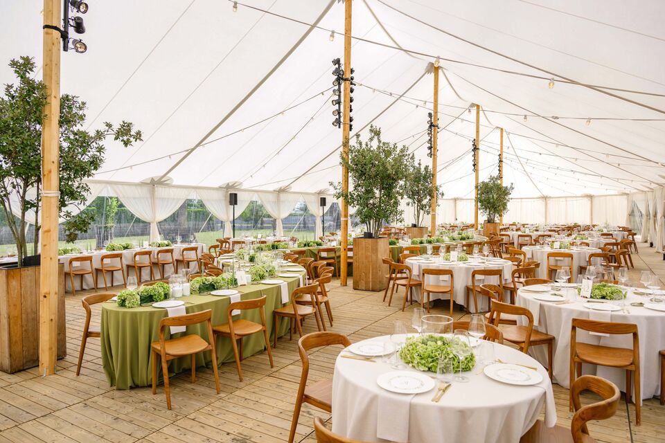 Sailcloth huren I Weddingtent I Silhouette tent