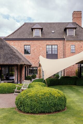 Stretch tent 100m2 nomadic tent bedouinetent huren stretched