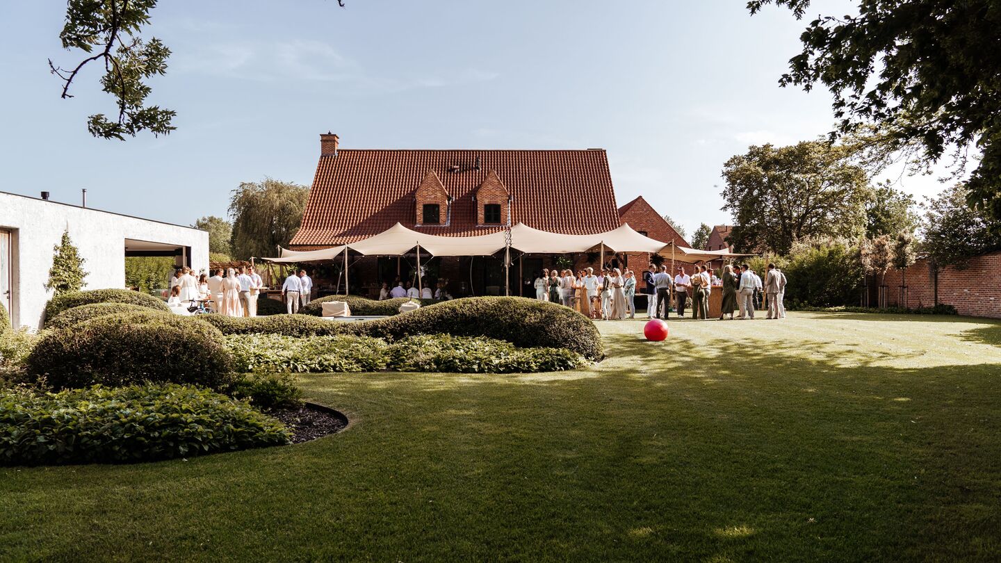 Stretch tent huren I tuinfeest I Stretchtent I organictent I 