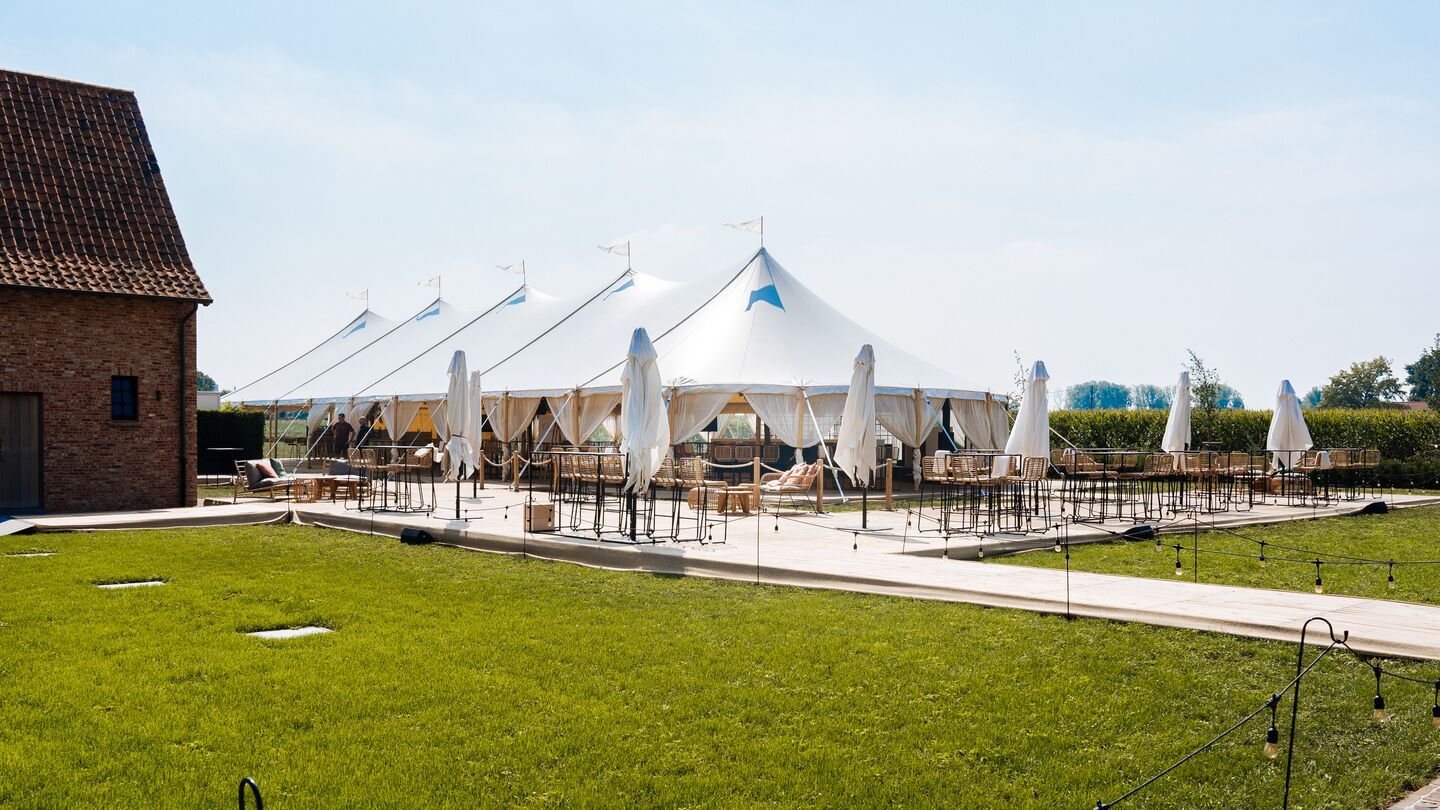 Sailcloth tent 532m2 huren I Sailcloth tent I Silhouette tent 