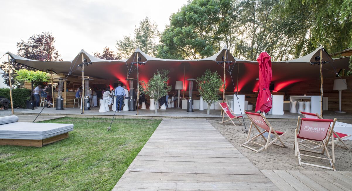 Stretchtent 300m2 huren - bedouinetent - organic - nomadentent