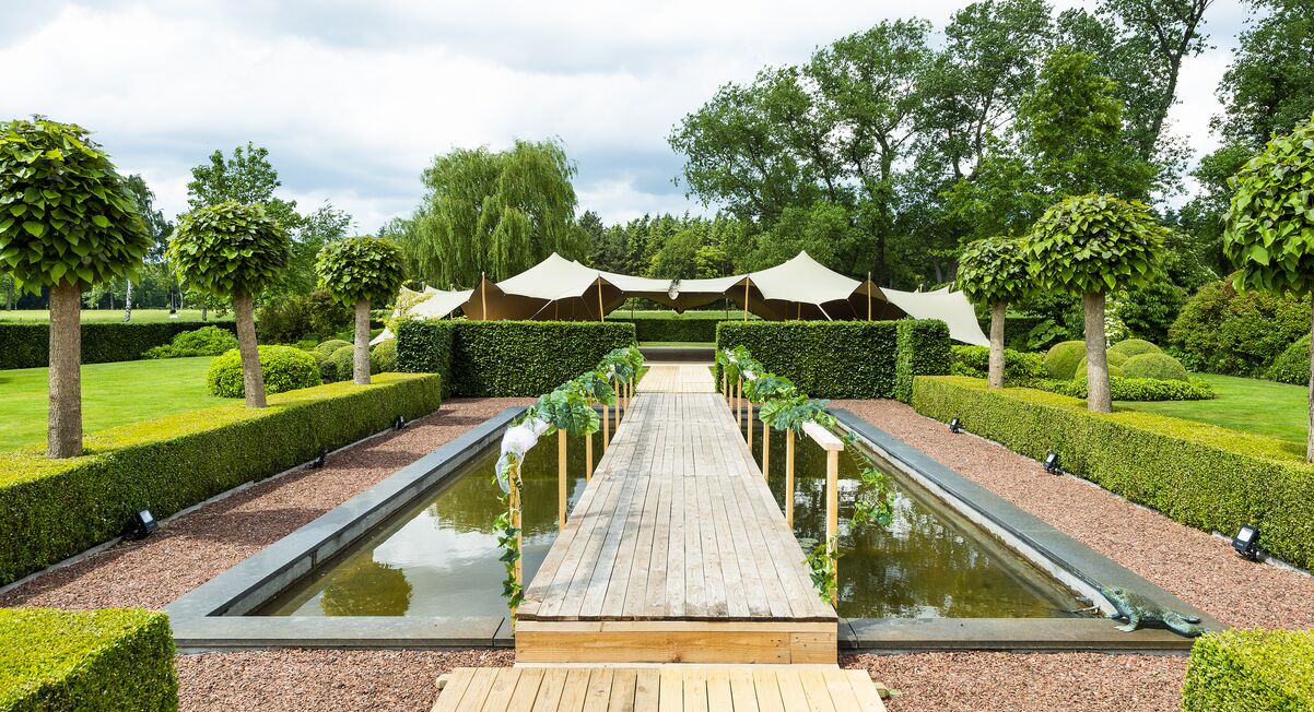 Stretchtent ceremonie I  Ceremonietent Stretch tent huren I stretched.be