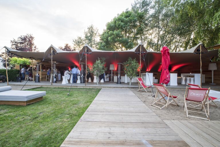 Stretchtent 300m2 huren - bedouinetent - organic - nomadentent