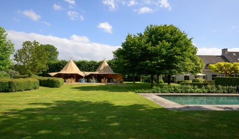 Tipi tent huren I organic tent I Stretched.be
